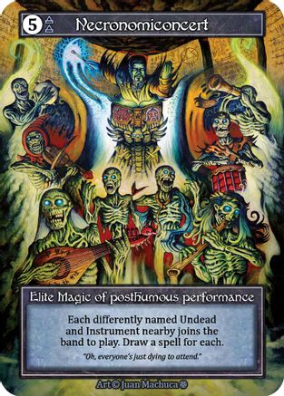 Necronomiconcert (Foil)  - Gothic Foil
