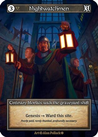 Nightwatchmen (Foil)  - Gothic Foil