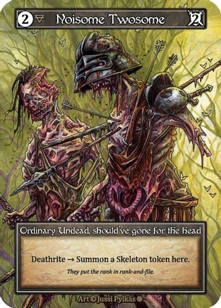 Noisome Twosome (Foil)  - Gothic Foil