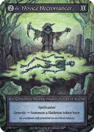 Novice Necromancer  - Gothic