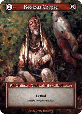 Noxious Corpse (Foil)  - Gothic Foil