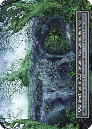 Old Mortimer's Den (Foil)  - Gothic Foil