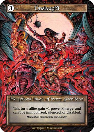 Onslaught (Foil)  - Gothic Foil