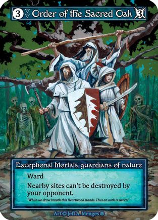 Order of the Sacred Oak (Foil)  - Gothic Foil