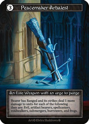 Peacemaker Arbalest (Foil)  - Gothic Foil