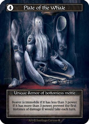 Plate of the Whale (Foil)  - Gothic Foil