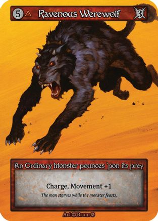 Ravenous Werewolf  - Gothic