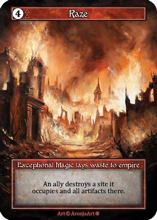 Raze (Foil)  - Gothic Foil
