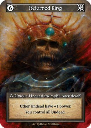 Returned King (Foil)  - Gothic Foil