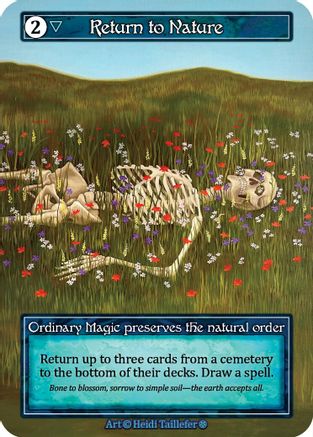 Return to Nature (Foil)  - Gothic Foil