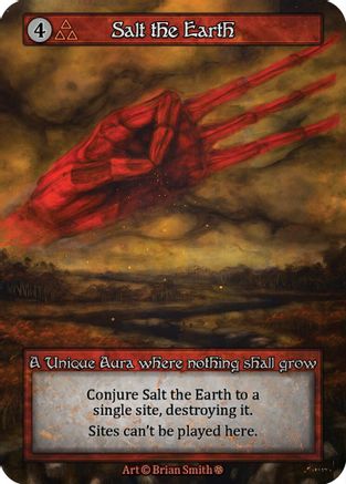 Salt the Earth  - Gothic