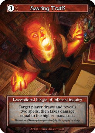 Searing Truth (Foil)  - Gothic Foil