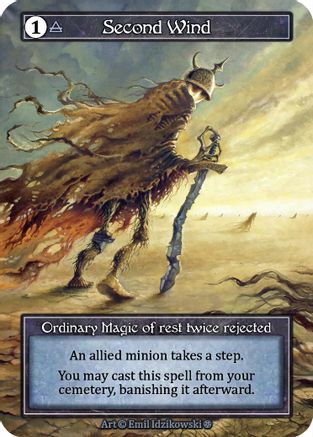 Second Wind (Foil)  - Gothic Foil
