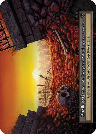 Shallow Grave (Foil)  - Gothic Foil