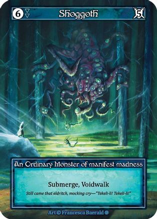 Shoggoth (Foil)  - Gothic Foil