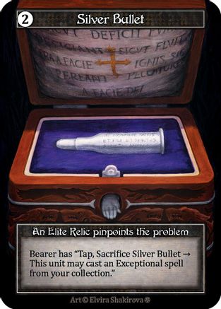 Silver Bullet (Foil)  - Gothic Foil