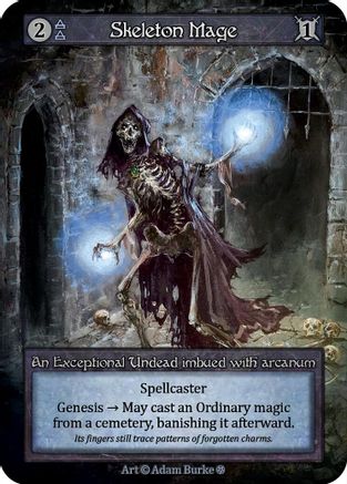 Skeleton Mage  - Gothic
