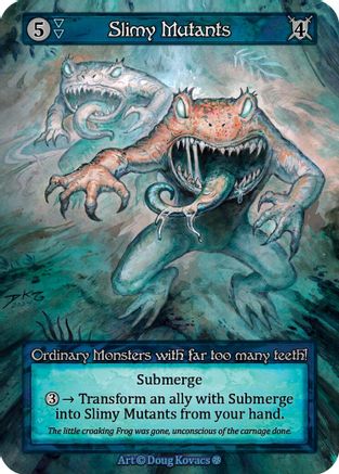 Slimy Mutants  - Gothic