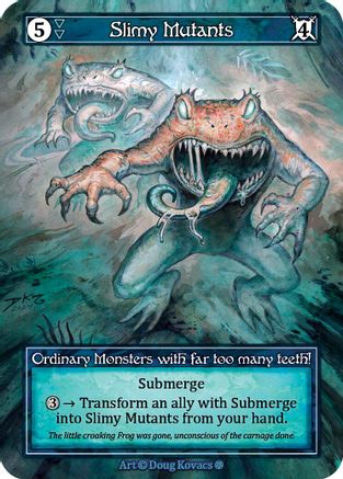 Slimy Mutants (Foil)  - Gothic Foil