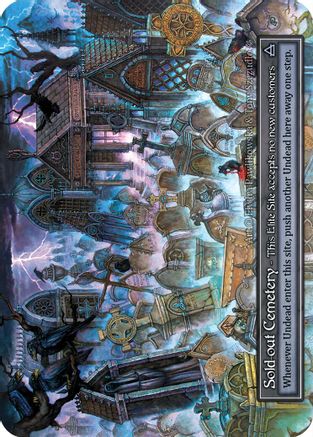 Sold-out Cemetery (Foil)  - Gothic Foil