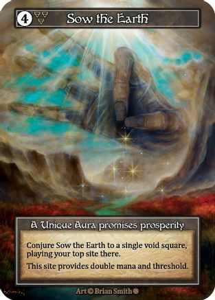 Sow the Earth (Foil)  - Gothic Foil