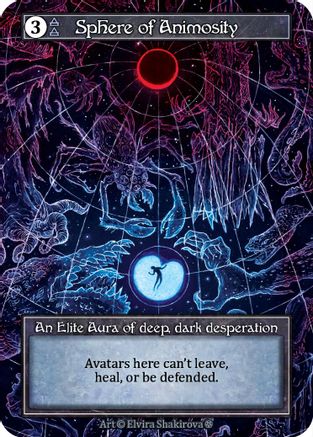 Sphere of Animosity (Foil)  - Gothic Foil