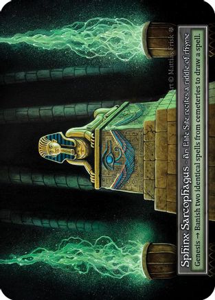 Sphinx Sarcophagus (Foil)  - Gothic Foil