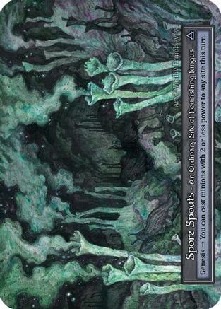 Spore Spouts (Foil)  - Gothic Foil