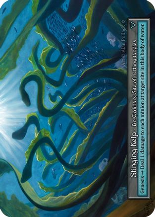 Stinging Kelp (Foil)  - Gothic Foil