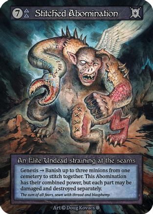 Stitched Abomination  - Gothic