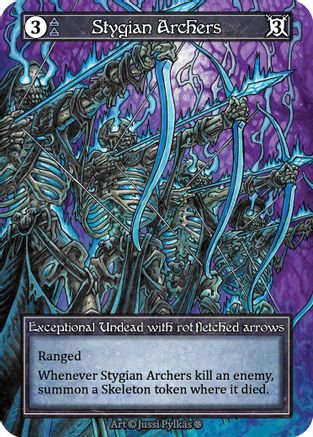 Stygian Archers (Foil)  - Gothic Foil