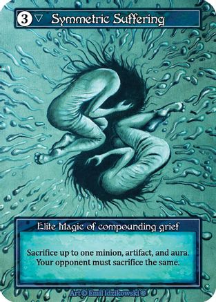 Symmetric Suffering (Foil)  - Gothic Foil