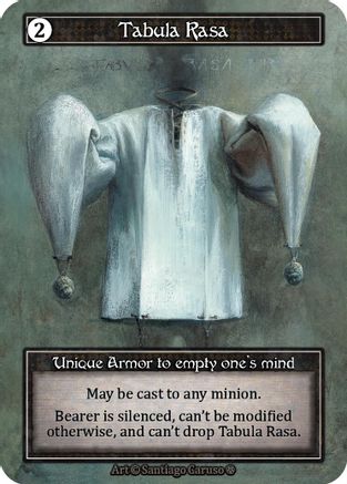 Tabula Rasa (Foil)  - Gothic Foil