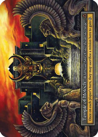 Temple of Moloch (Foil)  - Gothic Foil