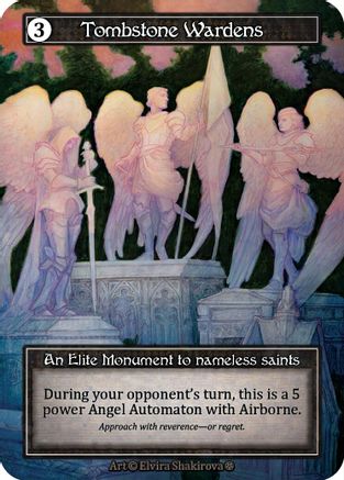 Tombstone Wardens (Foil)  - Gothic Foil