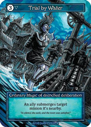 Trial by Water (Foil)  - Gothic Foil