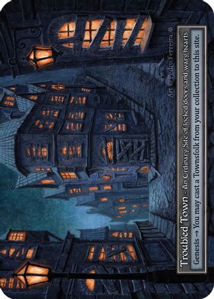 Troubled Town (Foil)  - Gothic Foil