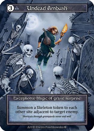 Undead Ambush (Foil)  - Gothic Foil
