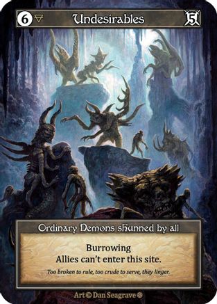 Undesirables (Foil)  - Gothic Foil