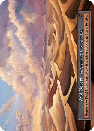 Vast Desert (Foil)  - Gothic Foil