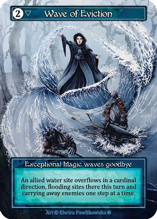 Wave of Eviction (Foil)  - Gothic Foil