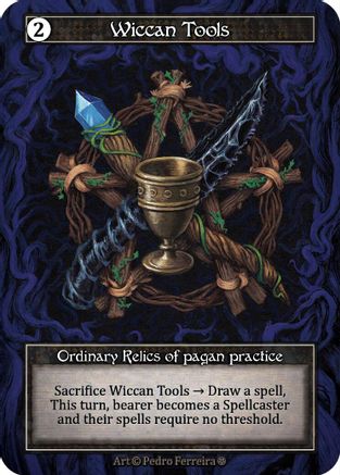 Wiccan Tools (Foil)  - Gothic Foil