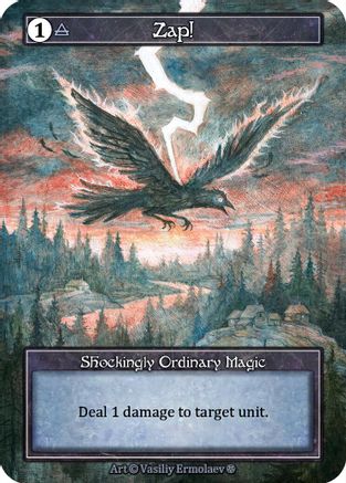 Zap! (Foil)  - Gothic Foil