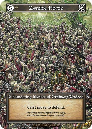 Zombie Horde (Foil)  - Gothic Foil