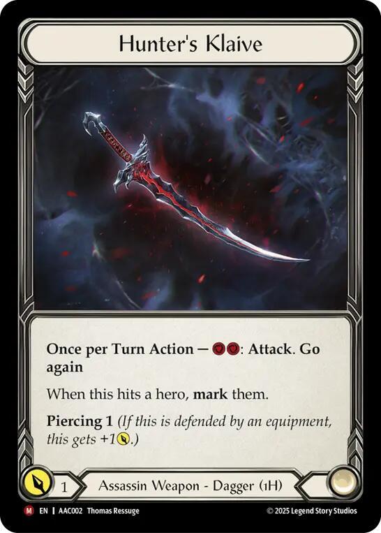 Hunter's Klaive Armory Deck