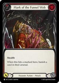 Mark of the Funnel Web (Red) Armory Deck