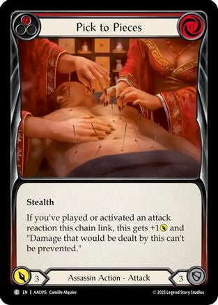 Pick to Pieces (AAC015) - Armory Deck: Arakni