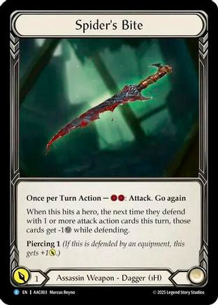 Spider's Bite (AAC003) - Armory Deck: Arakni