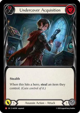 Undercover Acquisition (AAC018) - Armory Deck: Arakni