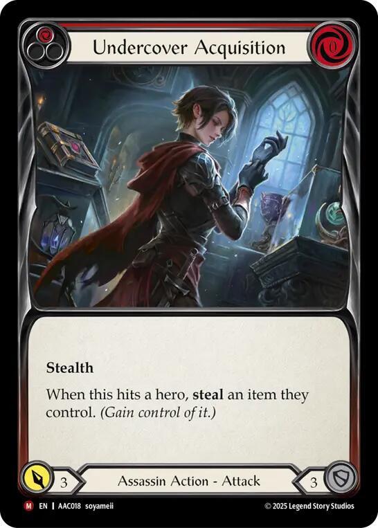 Undercover Acquisition Armory Deck